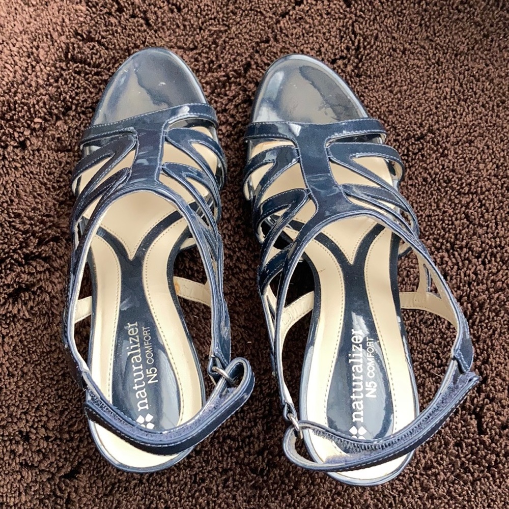 Naturalizer Comfort Navy Heels Size 8